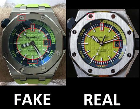 audemars piguet automatic original vs fake|false audemars piguet watch.